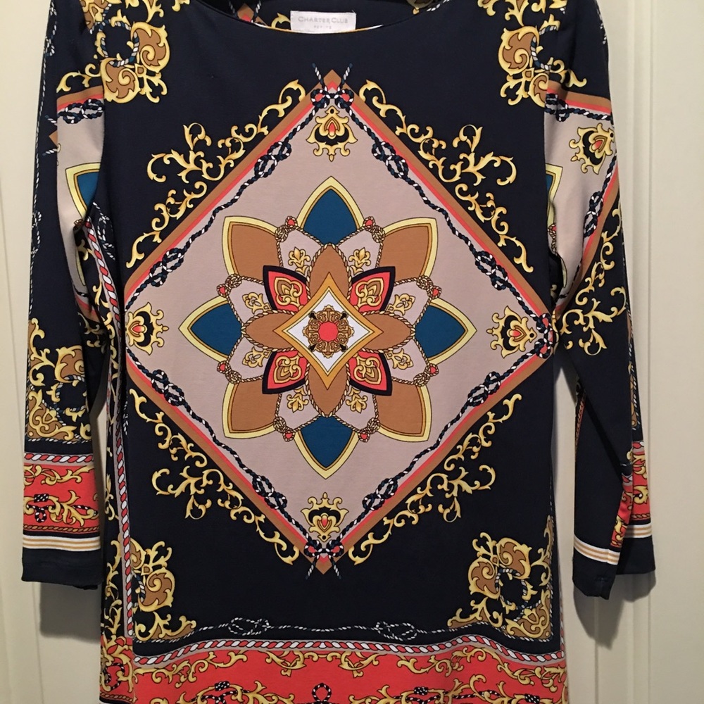Charter Club top. NWOT